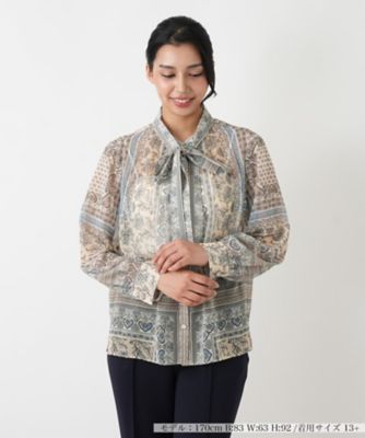 ＜Leilian plus house (Women/大きいサイズ)＞ブラウス