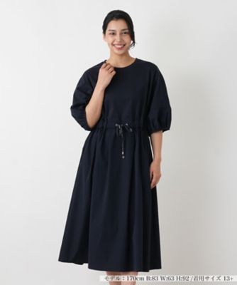 ＜Leilian plus house (Women/大きいサイズ)＞ワンピース【ＭＵＳＥ　ＢＹ　ＲＯＣＨＡＳ　Ｐｒｅｍｉｅｒｅ】