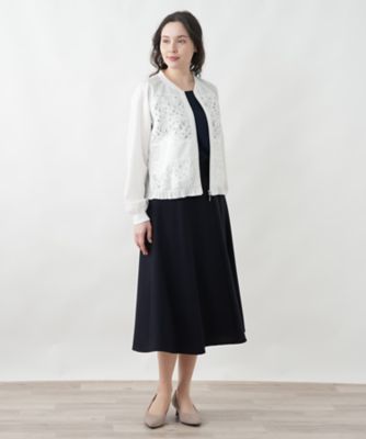 デザインレースジャケット【MUSE BY ROCHAS