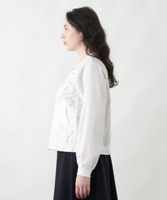 デザインレースジャケット【MUSE BY ROCHAS