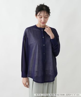 ＜Leilian plus house (Women/大きいサイズ)＞カーディガン【ＢＯＵＲＧＥ】