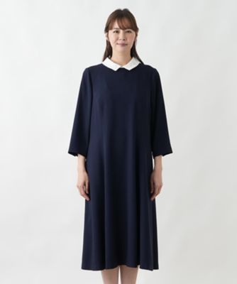 レースコンビ付け襟【Leilian WHITE LABEL