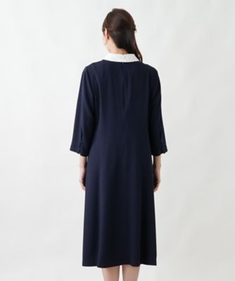 レースコンビ付け襟【Leilian WHITE LABEL