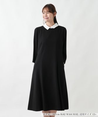 レースコンビ付け襟【Leilian WHITE LABEL