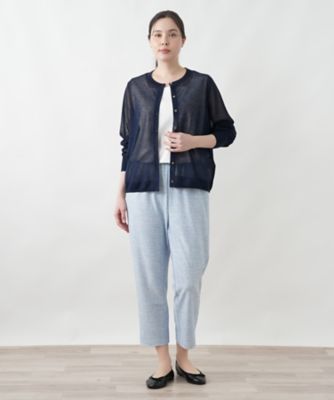 シアーカーディガン【Leilian WHITE LABEL