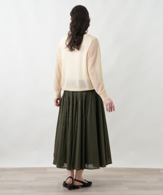 シアーカーディガン【Leilian WHITE LABEL