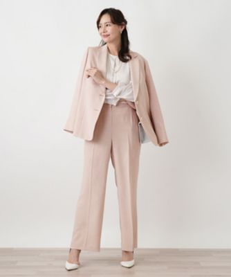 ＜Leilian plus house (Women/大きいサイズ)＞パンツ【Ｌｅｉｌｉａｎ　ＷＨＩＴＥ　ＬＡＢＥＬ】