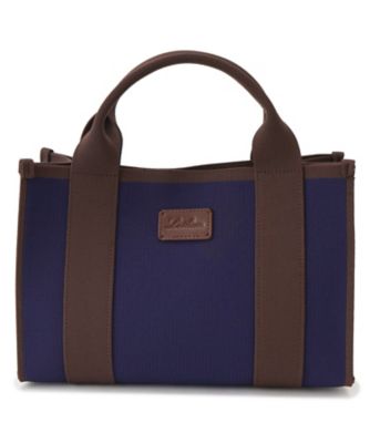 ＜Leilian plus house (Women/大きいサイズ)＞配色テープ２ＷＡＹミニトート