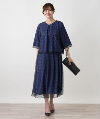 ＜Leilian plus house (Women/大きいサイズ)＞総レースセットアップ