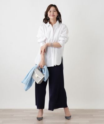 ガウチョパンツ【Leilian WHITE LABEL】 | Leilian