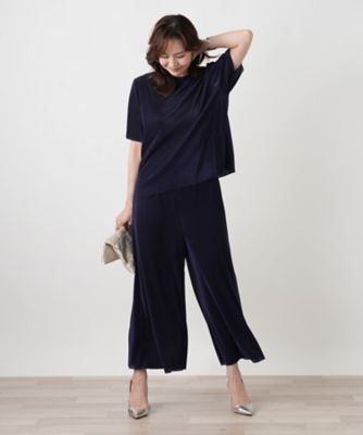 ＜Leilian plus house (Women/大きいサイズ)＞ガウチョパンツ【Ｌｅｉｌｉａｎ　ＷＨＩＴＥ　ＬＡＢＥＬ】