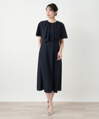 ＜Leilian plus house (Women/大きいサイズ)＞洗えるフォーマルワンピース【２０２６＿４月カタログ】