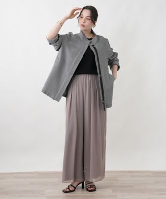 ワイドパンツ | Leilian plus house (Women/大きいサイズ)/レリアン