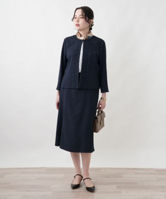 スーツ【Leilian WHITE LABEL】【セレモニー