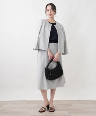 スーツ【Leilian WHITE LABEL】【セレモニー