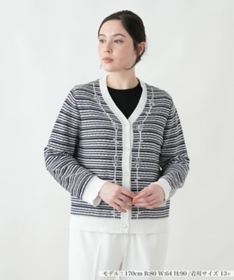 ＜Leilian plus house (Women/大きいサイズ)＞カーディガン【ＣＯＲＳＩＮＩ　＆　ＰＲＯＴＩ】