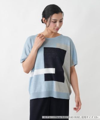 ＜Leilian plus house (Women/大きいサイズ)＞セーター【ＨＡＮＤ】