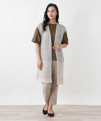 新品　23区　ベスト　44 大きめ　ラベンダー 23区 - 新品 23区 ベスト 44 大きめ ラベンダーの通販 by YUI391's