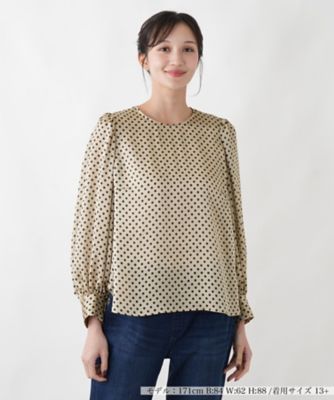 ＜Leilian plus house (Women/大きいサイズ)＞ブラウス【ＮＥＭＩＫＡ】