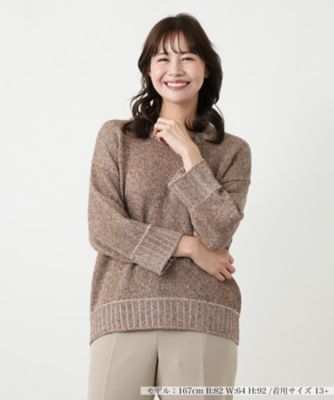 ＜Leilian plus house (Women/大きいサイズ)＞セーター【ＢＡＲＮＡ】