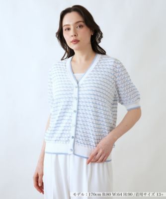 ＜Leilian plus house (Women/大きいサイズ)＞カーディガン【ＭＵＳＥＴＴＩ】