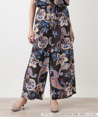 ＜Leilian plus house (Women/大きいサイズ)＞ワイドパンツ【ＮＥＭＩＫＡ】