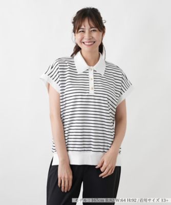 ＜Leilian plus house (Women/大きいサイズ)＞ポロシャツ【プラス企画】