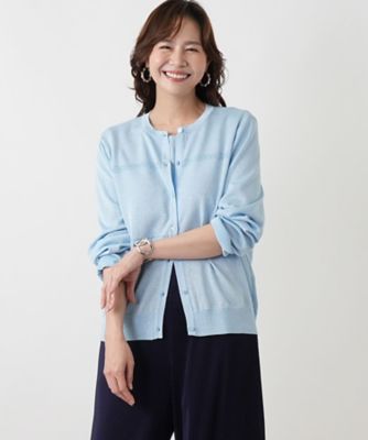 ＜Leilian plus house (Women/大きいサイズ)＞カーディガン