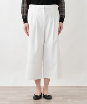 店頭人気】クロップドワイドパンツ | Leilian plus house (Women