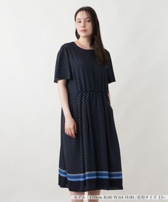 ワンピース | Leilian plus house (Women/大きいサイズ)/レリアン