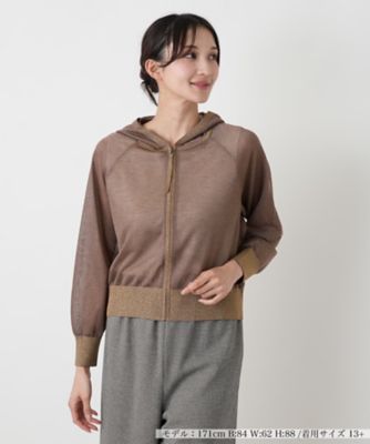 ＜Leilian plus house (Women/大きいサイズ)＞カーディガン【ＮＥＭＩＫＡ】