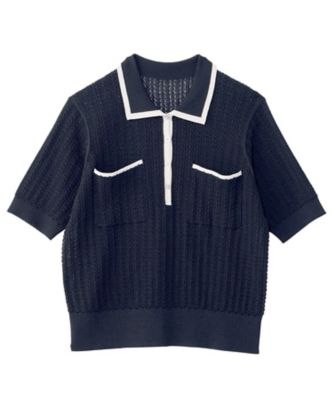 ＜Leilian plus house (Women/大きいサイズ)＞ポロ衿プルオーバー