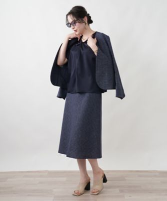 ＜Leilian plus house (Women/大きいサイズ)＞スカート【Ｌｅｉｌｉａｎ　ＷＨＩＴＥ　ＬＡＢＥＬ】