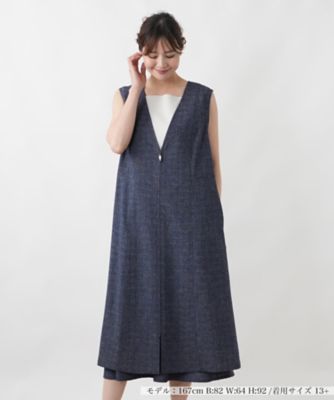 ジャンパースカート【Leilian WHITE LABEL