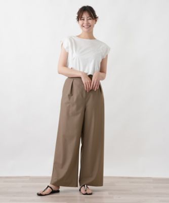 カットソーワイドパンツ【SORAGE】 | Leilian plus house (Women