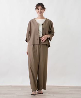 カットソーワイドパンツ【SORAGE】 | Leilian plus house (Women