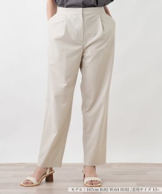 ＜Leilian plus house (Women/大きいサイズ)＞カットソーテーパードパンツ【ＳＯＲＡＧＥ】