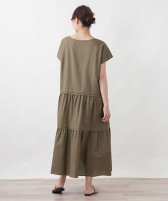 キーネックティアードワンピース【SORAGE】 | Leilian plus