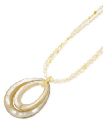 ＜Leilian plus house (Women/大きいサイズ)＞オーバルペンダント