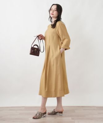 フロントタックワンピース | Leilian plus house (Women/大きいサイズ