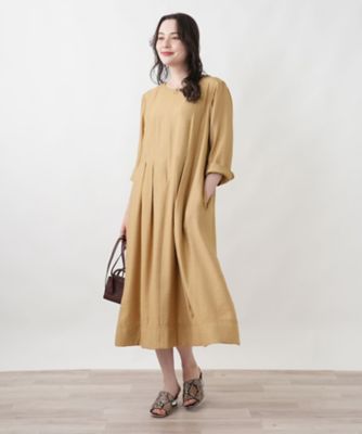 フロントタックワンピース | Leilian plus house (Women/大きいサイズ
