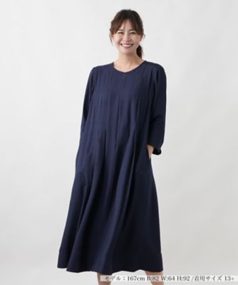 ＜Leilian plus house (Women/大きいサイズ)＞フロントタックワンピース