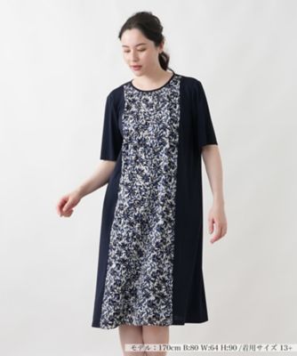 刺繍デザインチュニックブラウス | Leilian plus house (Women/大きい