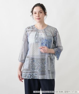 ブラウス【Leilian WHITE LABEL】 | Leilian plus