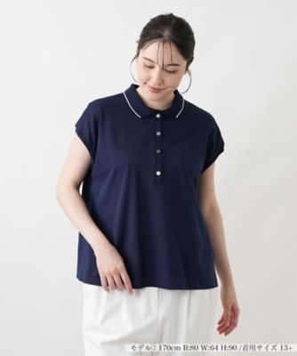 ポロシャツ【Leilian WHITE LABEL】 | Leilian plus