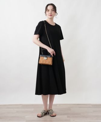 美品◆レリアン　プラスハウス　フレアマキシワンピース　大きいサイズ　13＋ フレアパネルワンピース | Leilian plus house (Women/大きいサイズ