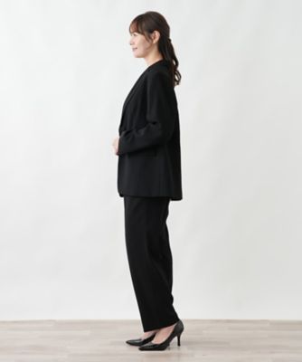 パンツスーツブラックフォーマル | Leilian plus house (Women/大きい