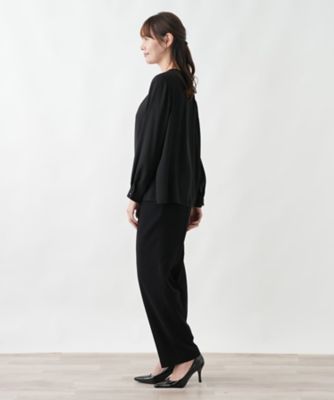 パンツスーツブラックフォーマル | Leilian plus house (Women/大きい