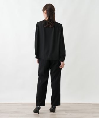 パンツスーツブラックフォーマル | Leilian plus house (Women/大きい