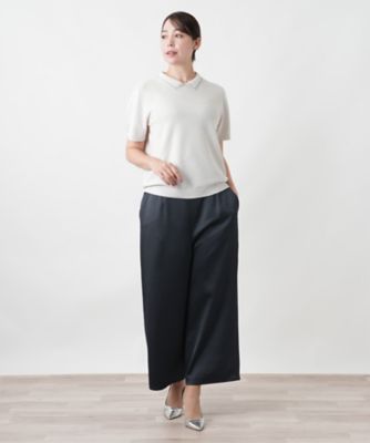 パンツ【Leilian WHITE LABEL】 | Leilian plus